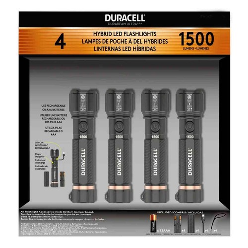 Duracell 1500 lumen hybrid - duracell,