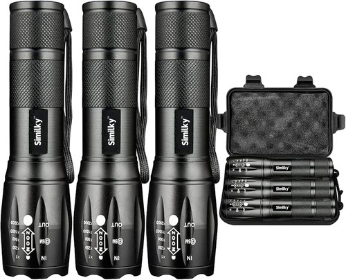 3pack torches led super - torches,