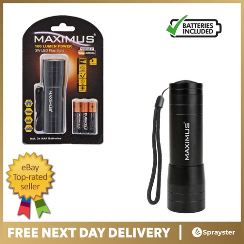Maximus aluminium pocket torch - pocket,