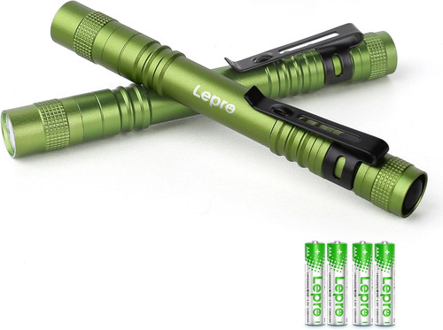 Led torch battery powered - battery, 2