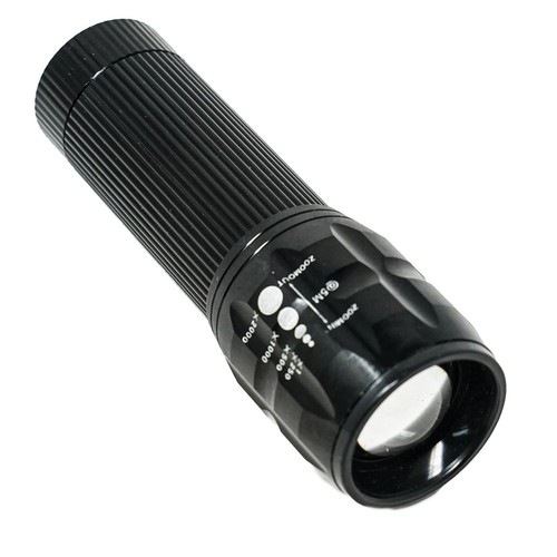 Led zoom pocket flashlight - pocket,