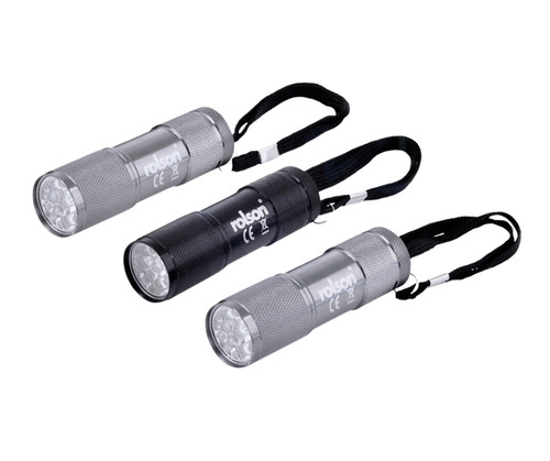 Rolson 3pc led aluminium - rolson,